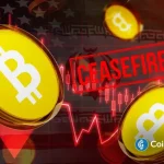 Bitcoin Falls as Iran Rejects Any Temporary Ceasefire with the US amid Kharg Island Strikes