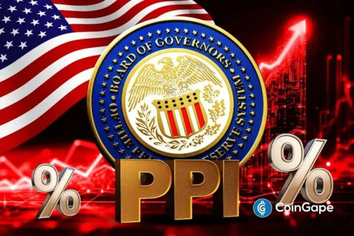 U.S. PPI inflation rose well above expectations in February, signaling renewed inflationary pressures in the U.S. economy. This inflation data comes just ahead of the Fed rate decision today, where the Fed is likely to hold rates steady over inflation concerns. Bitcoin and the broader crypto market extended their decline following this data release, with
The post <a href="https://coingape.com/u-s-ppi-inflation-comes-in-hot-at-3-4-ahead-fed-rate-decision/">Breaking: U.S. PPI Inflation Comes In Hot At 3.4% Ahead Fed Rate Decision</a> appeared first on <a href="https://coingape.com/">CoinGape</a>.