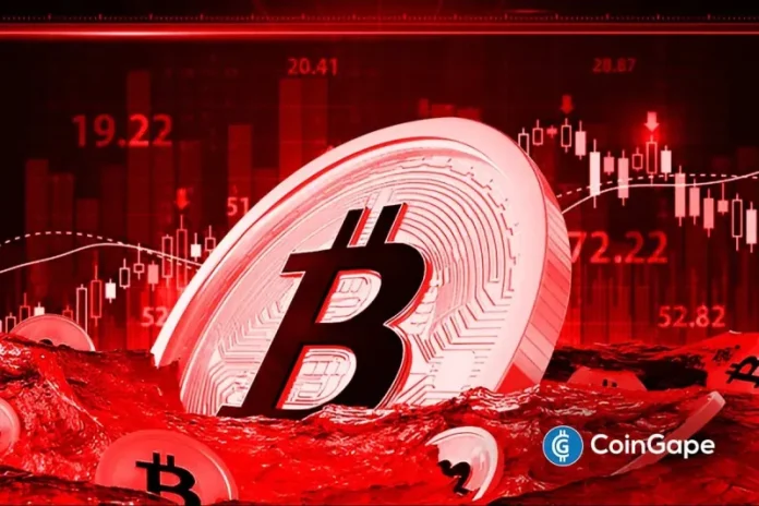 BTC price fell to $60,000 amid high volatility and uncertainty, extending the ongoing crash from the October peak and erasing $1.2 trillion in market value. Bitcoin has entered a “full capitulation mode” after a more than 30% decline in a week. Here are the top 5 factors driving Bitcoin’s non-stop crash. BTC Price Crash as
The post <a href="https://coingape.com/top-5-reasons-why-btc-price-is-crashing-non-stop-right-now/">Top 5 Reasons Why BTC Price Is Crashing Non-Stop Right Now</a> appeared first on <a href="https://coingape.com/">CoinGape</a>.