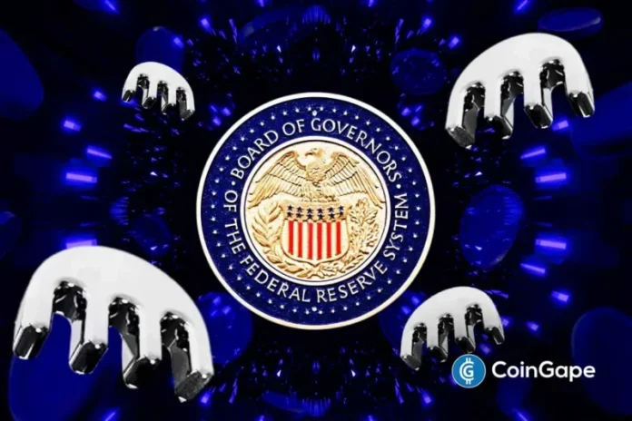 A new clash is brewing between lawmakers and the Federal Reserve. At the centre of the debate is Kraken’s recent acquisition of a limited-purpose master account, granting it access to the Fed’s payment infrastructure. This approval has created doubts about the organization’s transparent operations and its legal adherence to established standards. Lawmakers, including Maxine Waters,
The post <a href="https://coingape.com/why-kraken-got-a-master-account-while-banks-wait-congresswoman-maxine-waters/">Why Kraken Got a Master Account While Banks Wait- Congresswoman Maxine Waters</a> appeared first on <a href="https://coingape.com/">CoinGape</a>.
