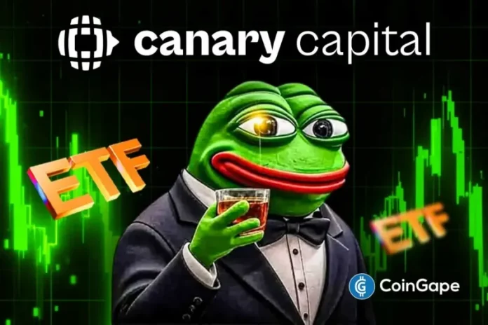 Pepe Coin Price hovered around $0.000003479, recording a weekly gain of nearly 5% after a previous breakout. The meme coin pointed to a brief consolidation over the last 24 hours as traders monitored shifting market sentiment. Interest grew when Canary Capital filed a filing of a spot ETF tied to Pepe. The speculation increased the
The post <a href="https://coingape.com/markets/pepe-coin-price-outlook-after-canary-capital-files-first-pepe-spot-etf/">Pepe Coin Price Outlook After Canary Capital Files First PEPE Spot ETF</a> appeared first on <a href="https://coingape.com/">CoinGape</a>.