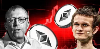 Peter Brandt Predicts Deeper Ethereum Price Crash, Vitalik Buterin Withdraws 16,384 ETH