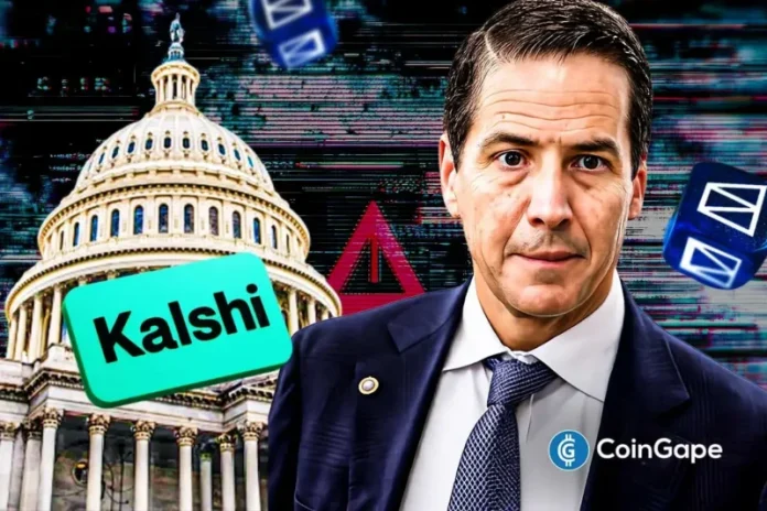 Senator Bernie Moreno, a member of the Senate Banking Committee, is set to introduce a resolution that bans senators from betting on prediction markets. This comes amid recent events involving insider trading by politicians, who bet on their markets. Ad Ad Senator Moreno To Introduce Resolution On Prediction Market Ban According to a press release,
The post <a href="https://coingape.com/senator-moreno-moves-to-ban-senators-from-prediction-markets-amid-insider-trading-fears/">Senator Moreno Moves to Ban Senators From Prediction Markets Amid Insider Trading Fears</a> appeared first on <a href="https://coingape.com/">CoinGape</a>.