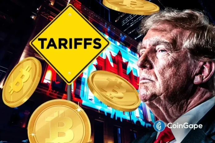 The crypto market reacted cautiously as the U.S. President, Donald J. Trump, threatened that Canada would encounter a 100% tariff in case it strengthened its trade relationship with China. The remarks gave new geopolitical risks to global markets. Trump Threatens Canada With Tariffs Over China Trade Relations Trump posted on the Truth Social platform that
The post <a href="https://coingape.com/trump-threatens-100-canada-tariffs-as-bitcoin-holds-89k/">Trump Threatens 100% Canada Tariffs as Bitcoin Holds $89K</a> appeared first on <a href="https://coingape.com/">CoinGape</a>.