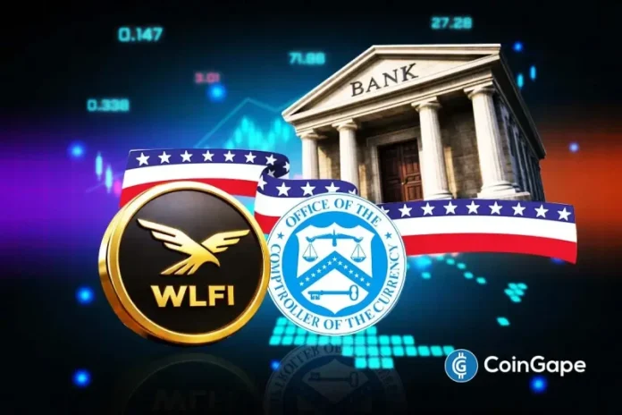 The application of a World Liberty Bank charter is set to proceed as the OCC responds to concerns raised by US Senator Warren. They rejected the calls of political ties amid the firm’s affiliation with President Trump. OCC Responds to Warren on World Liberty’s Bank Charter Plans The Office of the Comptroller of the Currency
The post <a href="https://coingape.com/trumps-world-liberty-bank-charter-advances-as-occ-rejects-senator-warren-criticism/">Trump’s World Liberty Bank Charter Advances as OCC Rejects Senator Warren Criticism</a> appeared first on <a href="https://coingape.com/">CoinGape</a>.