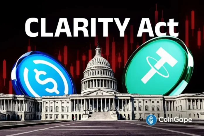Galaxy Digital’s Head of Research, Alex Thorn, has warned that the CLARITY Act may still face a delay, as it remains uncertain whether there are other key hurdles besides the stablecoin rewards issue. At the same time, pro-crypto Senator Cynthia Lummis has again called on her colleagues to work towards passing the crypto bill once
The post <a href="https://coingape.com/clarity-act-may-still-delay-despite-stablecoin-yield-deal-galaxys-alex-thorn-warns/">CLARITY Act May Still Delay Despite Stablecoin Yield Deal, Galaxy’s Alex Thorn Warns</a> appeared first on <a href="https://coingape.com/">CoinGape</a>.