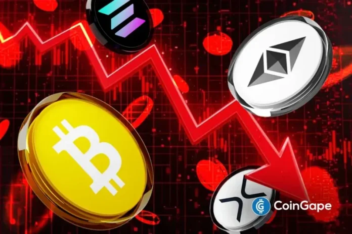 As the month of March ends, crypto market momentum has weakened sharply across major digital assets. BTC has dropped under the $70k support levels, adding pressure to the market. The total crypto market capitalization has decreased to 1.44% in 24 hours to $2.29 trillion. Investors are reacting to macroeconomic stress and rising geopolitical risks. Let’s
The post <a href="https://coingape.com/trending/why-is-crypto-market-crashing-today-march-31/">Why Is Crypto Market Crashing Today? (March 31)</a> appeared first on <a href="https://coingape.com/">CoinGape</a>.