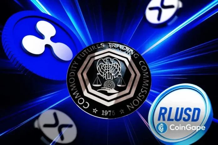 The U.S. Commodity Futures Trading Commission (CFTC) has expanded its list of eligible tokenized collateral on the regulated futures markets. This provides a boost for Ripple’s RLUSD stablecoin, which could now fall under the definitions of what the CFTC regards as a payment stablecoin, which are eligible collateral for use on the derivatives markets. CFTC
The post <a href="https://coingape.com/xrp-news-ripples-rlusd-gets-boost-as-cftc-expands-approved-tokenized-collateral/">XRP News: Ripple’s RLUSD Gets Boost as CFTC Expands Approved Tokenized Collateral</a> appeared first on <a href="https://coingape.com/">CoinGape</a>.