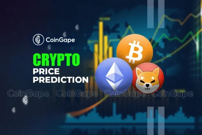 As the week unfolds, the cryptocurrency market has seen a slight recovery, with Dogecoin, Solana, and Cardano experiencing minor surges. The market capitalization has increased by 3.66% in the last 24 hours to reach 2.36 trillion. Bitcoin price gained momentum throughout the weekend, reaching a high of above $70,000, whereas ETH remains above the $2,000
The post <a href="https://coingape.com/markets/crypto-price-prediction-for-the-week-ahead-dogecoin-solana-and-cardano/">Crypto Price Prediction For the Week Ahead: Dogecoin, Solana and Cardano</a> appeared first on <a href="https://coingape.com/">CoinGape</a>.