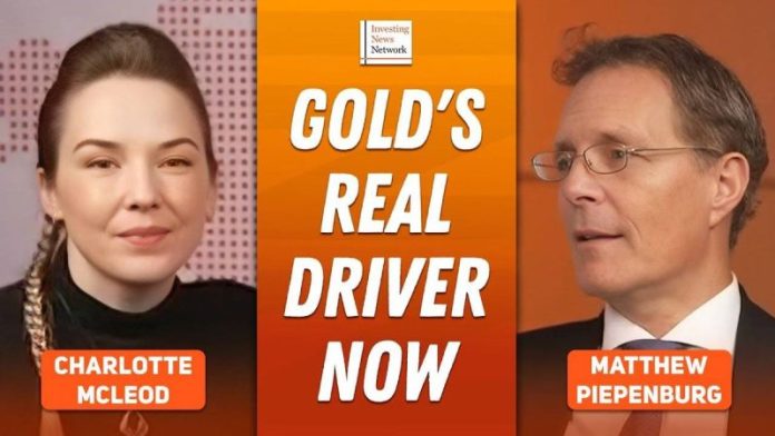 <strong>Matthew Piepenburg, partner at Von Greyerz, </strong><strong>breaks down what’s really driving the gold price, going beyond headlines to the ongoing debasement of the US dollar. </strong>
He also discusses silver market dynamics.
<strong>Securities Disclosure: I, Charlotte McLeod, hold no direct investment interest in any company mentioned in this article.</strong>
This post appeared first on investingnews.com