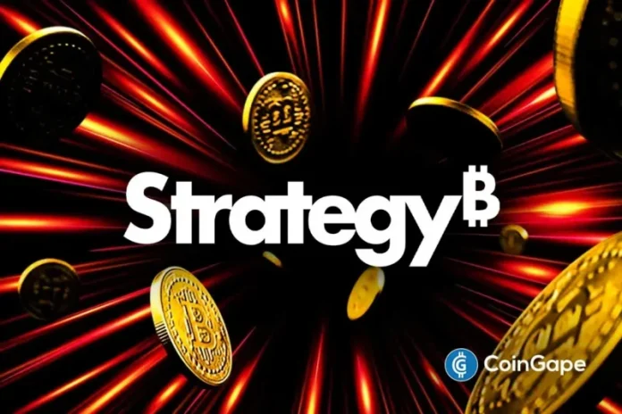 Strategy Inc. (NASDAQ:MSTR) reported a sharp earnings miss in the first quarter earnings report for 2026 after the market closed on Tuesday. The weak earnings were attributed to its Bitcoin losses, which were way beyond what analysts expected. Ad Ad Strategy Announces Q1 Earnings Results Strategy reported a loss per share of $38.25 on a
The post <a href="https://coingape.com/strategy-misses-wall-street-estimates-by-huge-margin-in-q1-earnings-report/">Breaking: Strategy Misses Wall Street Estimates By Huge Margin In Q1 Earnings Report</a> appeared first on <a href="https://coingape.com/">CoinGape</a>.